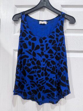 EUC Ava Sky blue pebble tank top sz xs, jersey